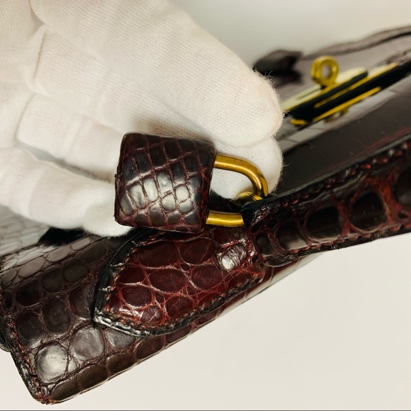 Hermes Rouge Alligator Kelly - Picture 11 of 15